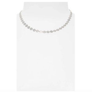 Madewell Silver Disc Chain Necklace